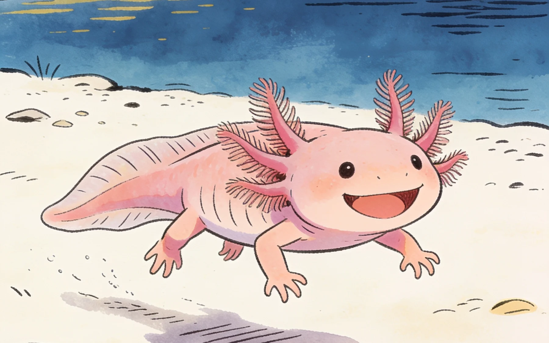 The Smiling Salamander