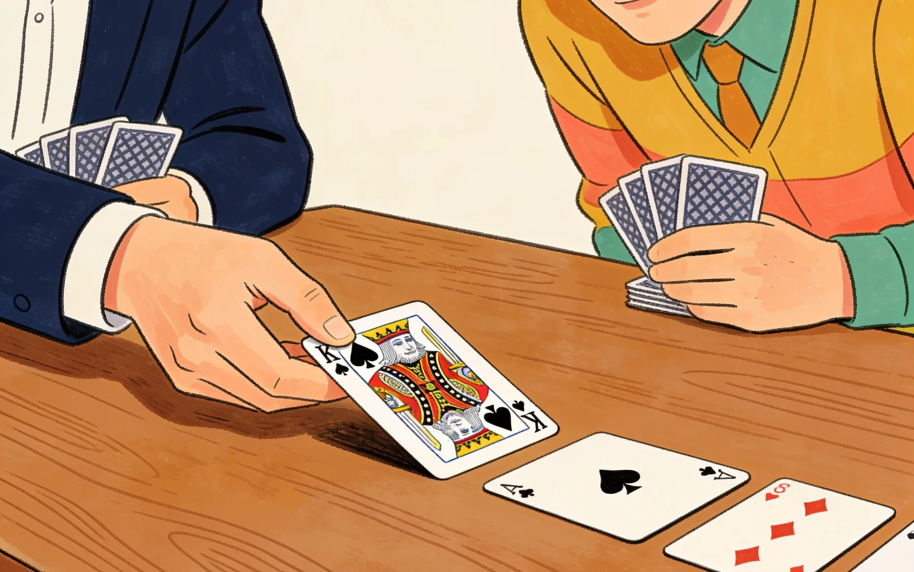 Talking with Cards