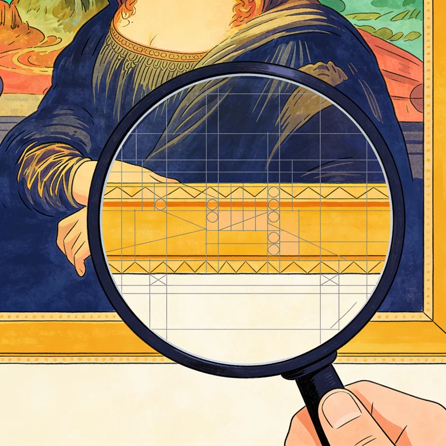 Cover illustration for the lesson Mastering the Visual Language: The Mechanics of Composition