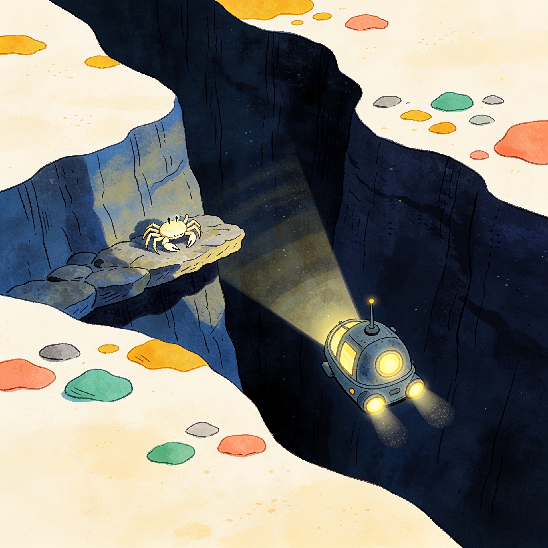 Life in the Midnight Zone: Surviving the Deep Sea